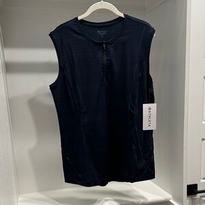 Athleta NWT Pacifica Illume Navy Fitted Tank Top